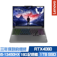 Lenovo Legion 5 83DG00H5TW 16吋電競筆電 i5-13450HX/RTX4060/16G/1TB PCIe SSD/Win11/三年保到府維修