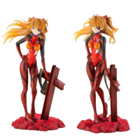 Original Anime Figure NEON GENESIS EVANGELION Asuka Langley Soryu Action Figure Toys for Kids Gift Model New Theatrical Version