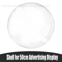50cm Cover For 3D Hologram Advertising Display LED Fan Projector Light Transparent Protective Cover for 3D Hologram Projector