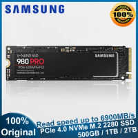 SAMSUNG 980 Pro SSD NVMe PCIe 4.0 M.2 2280 500GB 1TB 2T Internal Solid State for Laptop Mini PC Gaming Computer PS5 PlayStation5