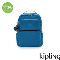 Kipling 質感寶石藍手提後背兩用包-KAGAN B