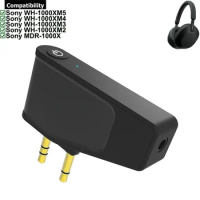 Bluetooth Airplane Airline Flight Adapter Transmitter For Sony WH-1000XM5 WH-1000XM4 WH-1000XM3 WH-1000XM2 MDR-1000X Headphones