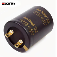 1pcs Nichicon 10000uF /80V KG Super Through TYPE III Pitch 25mm Gold Pin Audio lectrolytic Capacitor
