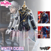 Winter Cicada Cosplay Costume Game Identity V Prisoner Cosplay Winter Cicad Costume Luca Balsa Cosplay Costume Uniform Outfit