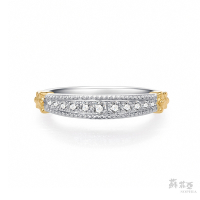 SOPHIA 蘇菲亞珠寶 - 皇家榮耀 18K雙色 鑽石戒指