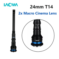 Laowa 24mm T14 2x PeriProbe Video Version Marco Cine Lens for Canon EF SONY E PL Mount Camera Probe Full Frame Movie Lens