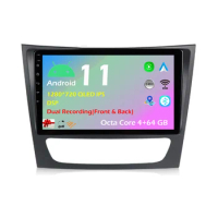 9'' Android 11 Car multimedia Player Stereo Radio for Mercedes Benz E Class S211 W211 CLS Class C219 2002 - 2010 NAVI BT DSP 4G