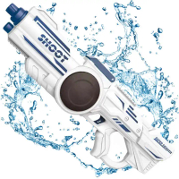 Electric Automatic Rechargeable Water Gun Large Capacity Boy's Summer Toy Spray Gun Bath Time Fun Pl