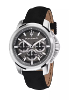 Maserati 【2年保修】 瑪莎拉蒂Successo 系列 44mm 灰色錶盤 男士計時石英腕錶 -R8871621006