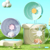 Wheel Hamster Bucatstate size Đại 26cm. Bánh Xe Chạy Cho Hamster Apricot Blossom Hãng Bucatstate 26c