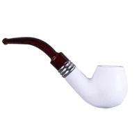 Resin Smoking Tobacco Pipe Retro Bending Filter Pipe Bent Tobacco Pipe Handheld Smoking Tobacco Pipe Smoking Pipe Smoking Gift