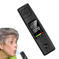 Portable Alcohol Tester High-Precision Liquor Detector Mini Alcohol Tester Lightweight Digital Breath Alcohol Tester Non-Contact