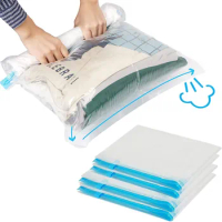 Vacuum Storage Bags Compression Bags Travel Space Saver Bags for Clothes, Clothing Home Packing Organizer Travel Accessories