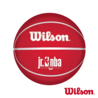 【WILSON】JR NBA DRV系列 紅 橡膠 籃球(5號)