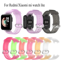 Silicone Band Strap For XiaoMi Mi Watch Lite/For Redmi Watch strap Original Smartband Sport Wristband Bracelet Belt Accessories