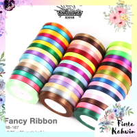 25yrd /ROLL 0.95cm (3/8') POLYESTER RIBBON / REBEN POLIESTER / SATIN RIBBON / REBEN SATIN  / RB167