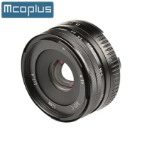 Mcoplus 32mm f1.6 APS-C Manual Focus Prime Lens For Sony E Mount A7II A7SII A7C A6600 A6100 A7RIV A6000 A6300 ZV-E10 NEX-5T A7