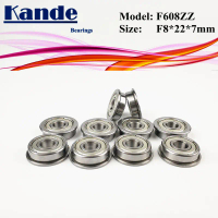 10Pcs  20Pcs F608Zz  F608 Zz  With Flan Miniature Deep