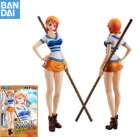 Bandai Original MegaHouse Portrait of Pirates Playback Memorie Nami ONE PIECE Anime Figure Model Collecile Action Toys of Gifts