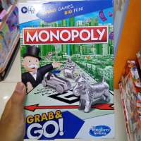 Mainan Board Game Monopoly Grab & Go
