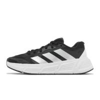 adidas 慢跑鞋 Questar 2 W 女鞋 黑 白 緩震 運動鞋 環保材質 愛迪達 IF2238
