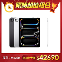 【超值組】2024 Apple iPad Pro 11吋 Wi-Fi 512G＋Apple 原廠 Pencil Pro (MX2D3TA/A)