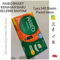 Tissue 250 sheet Paseo Smart Facial Tissue | Tisu Wajah Paseo smart Facial Tissue