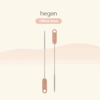 Hegen straw brush isi 2 pcs/  sikat sedotan Hegen/ Hegen Straw Brush (2-pack)
