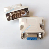 DVI 24+5 to15P VGA Adapter Connector 29P DVI24+5 to D-Sub DB15 Connector Adapter DVI Male D-sub Female Convert Adaptor 29P 15Pin