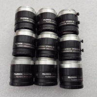 Fujinon HF35HA-1B 2/3" 35mm F1.6 Manual Iris C-Mount Lens, 1.5 Megapixel in good condition