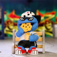 Cartoon Cookie Monster BIG BIRD BERT ELMO ERNIE Oscar Abby Action Figure Toys Dolls Kids Birthday Gifts Collection Decoration
