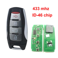 ID 46 433 MHZ Car Smart Remote Key Case Fob Shell for Great Wall Haval Hover H1 H4 H6 H7 H9 F5 F7 H2S C30 C50 GMW Coupe