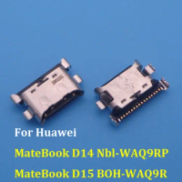 5-10PCS Type C USB Jack Charger Socket For Huawei MateBook D14 Nbl-WAQ9RP Matebook D15 BOH-WAQ9R Charging Dock Connector Port