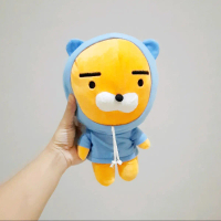 Boneka Ryan Kakao Hoodie Biru Size 30 cm/ Boneka Kakao/ Ryan Costum