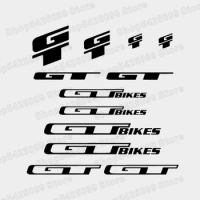 for GT Die-cut Decal Sticker sheet cycling, mtb, bmx, bike, frame