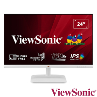 ViewSonic VA2432-H-W 24型薄邊框 IPS護眼電腦螢幕 支援HDMI