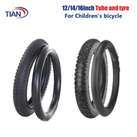 Children's bicycle tires 12x2.125 12x1.75 12X2.40 14x2.125 14x1.75 14x2.40 suitable for baby Tube and Tyre tires 12/14 /16inch