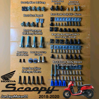 Baut Lengkap Full Set Body Bodi Honda Scoopy Esp 2018-2020