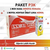 Paket P3K Minol 15 ml dan Kasa Innova Husada 16x16
