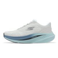 Skechers 健走鞋 Go Walk Max Cushioning Arch Fit 男鞋 白藍 厚底 緩衝 216354WBL