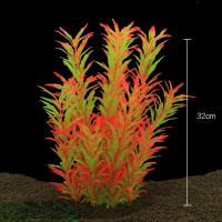 ACCURACY Plastic Aquatic Plants for Fish Tank Landscaping, Simulated Silk Flower, Aquarium Landscapi