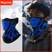 Winter Neck Warmer Gaiter/Balaclava, masker wajah Windproof untuk Ski, Snowboard, berbasikal motosik