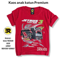 kaos anak bus mania/kaos baju anak bus telolet Katun Fashion