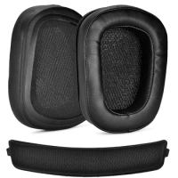 1Pair Foam Ear Pads Cushion Leather Earpad for G933 G935 G633 / G 933 G 935 G 633 Headphones