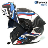 新國標3C/Dot認證摩托車頭盔四季雙鏡揭面盔四季藍牙全盔安全帽