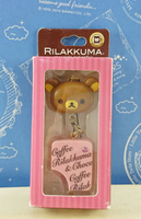 【震撼精品百貨】Rilakkuma San-X 拉拉熊懶懶熊 拉拉吊飾 粉巧克力 震撼日式精品百貨