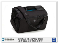 Tenba Cineluxe 21 Hightop Black 戲影 肩背 特高 黑色 錄影包 637-503【APP下單4%點數回饋】