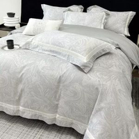 高階240支全棉長絨棉四件套A類母嬰級純棉床單被套貢緞床笠款套件