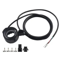 Universal Thumb Throttle Speed Control Assembly For Electric Scooters Bicycles 24V/36V/48V/60V/72V Electric Bike Accessories