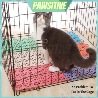PAWSITIVE Pet Floor Mat/Cat Cage Mat/Cat Cage Liner/Cat Cage Pad/Cat Cage Mat/Cat Supplies